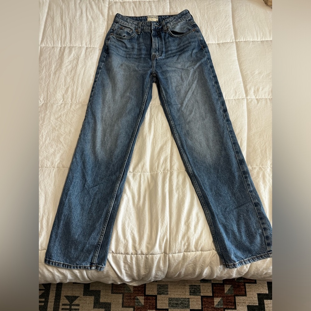 Free people straight leg jeans